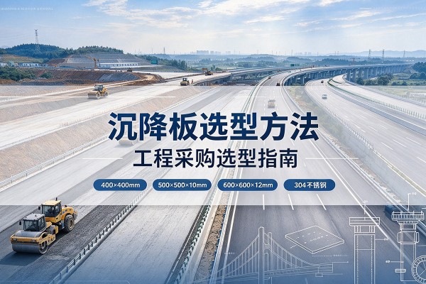 红谷滩沉降板选择方法