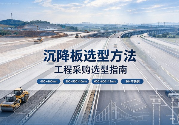 红谷滩沉降板选择方法