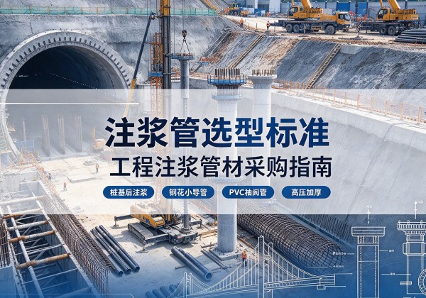 红谷滩注浆管选型标准