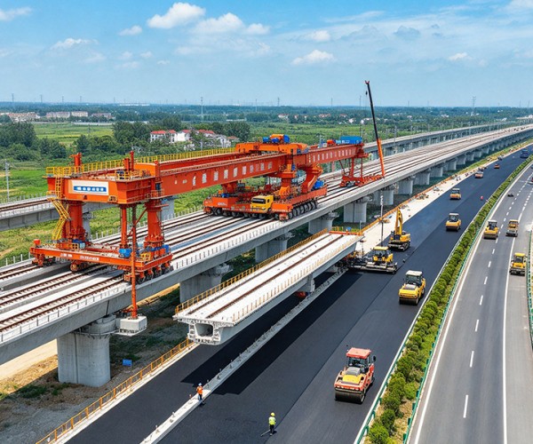 红谷滩公路建设